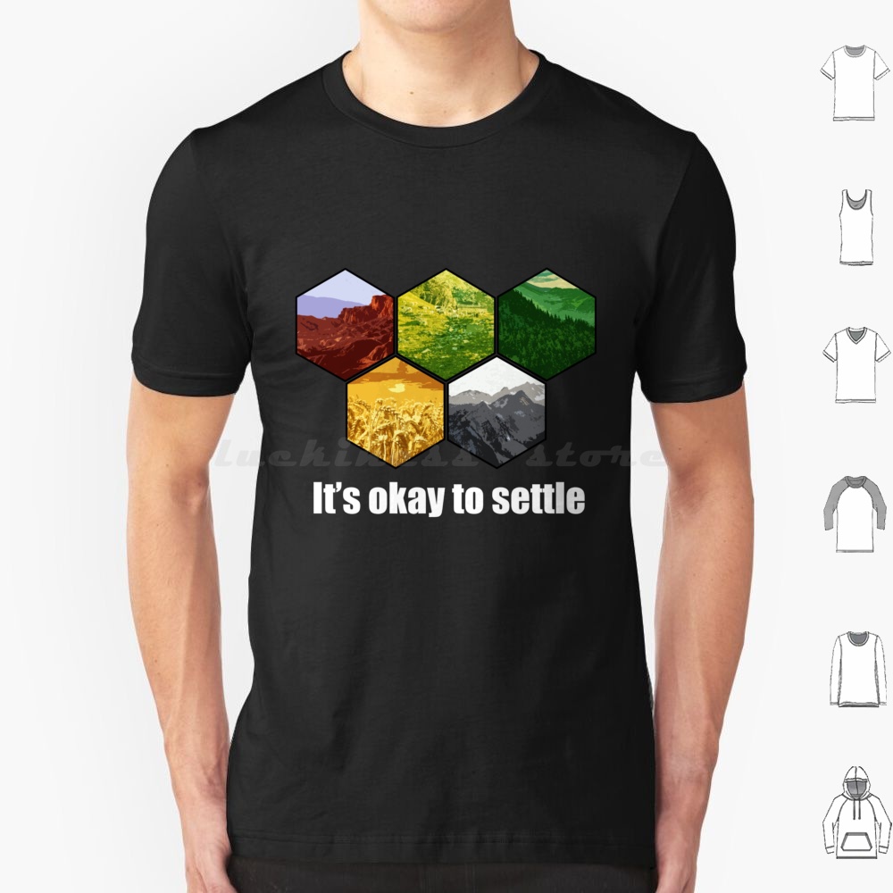 Board Game Catan - Koszulka It's Okay To Settle T-Shirt
