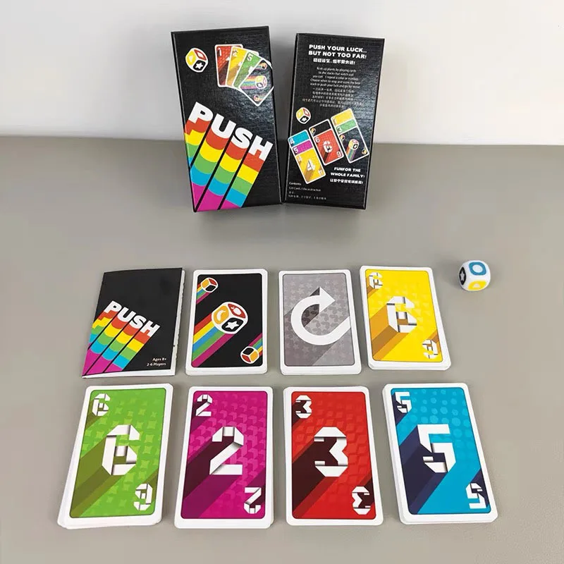 Gra planszowa „Push Card” – gr – Strategy Board Game recenzja i cena